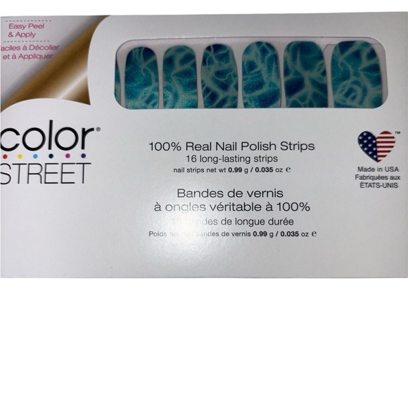 Color Street Other - Color Street nail strips 100% real polish strips Pool Intentions style New pack